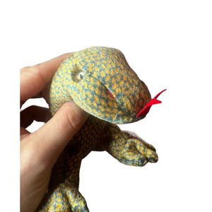Ty Beanie Baby Scaly Lizard Plush Beanie Toy